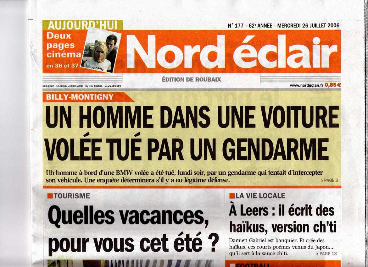 Nord Eclair - Juillet 2006